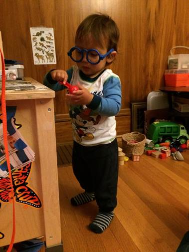 wworphans's tweet photo. #TBT Remember being this age? Our youngest #WWOrphan Ranger sporting blue glasses for adventure and fun! http://t.co/MCPSOED53J
