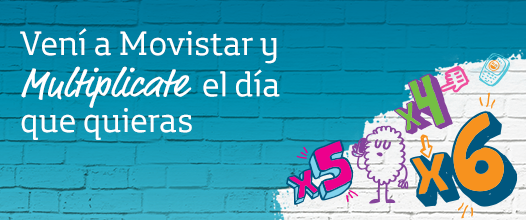 MovistarArg's tweet photo. ¡Multiplicá $40, $50 ó $60! Enviá un SMS con 4, 5 o 6 al 3456 y compartí sin límites http://t.co/ykUUWxd7xM http://t.co/1y5prBUdsh