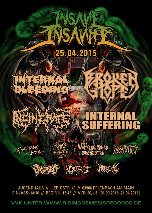 Germany! Watch our for this awesome death metal execution on April 25th. #BrokenHope #DeathMetal #OmenOfDisease