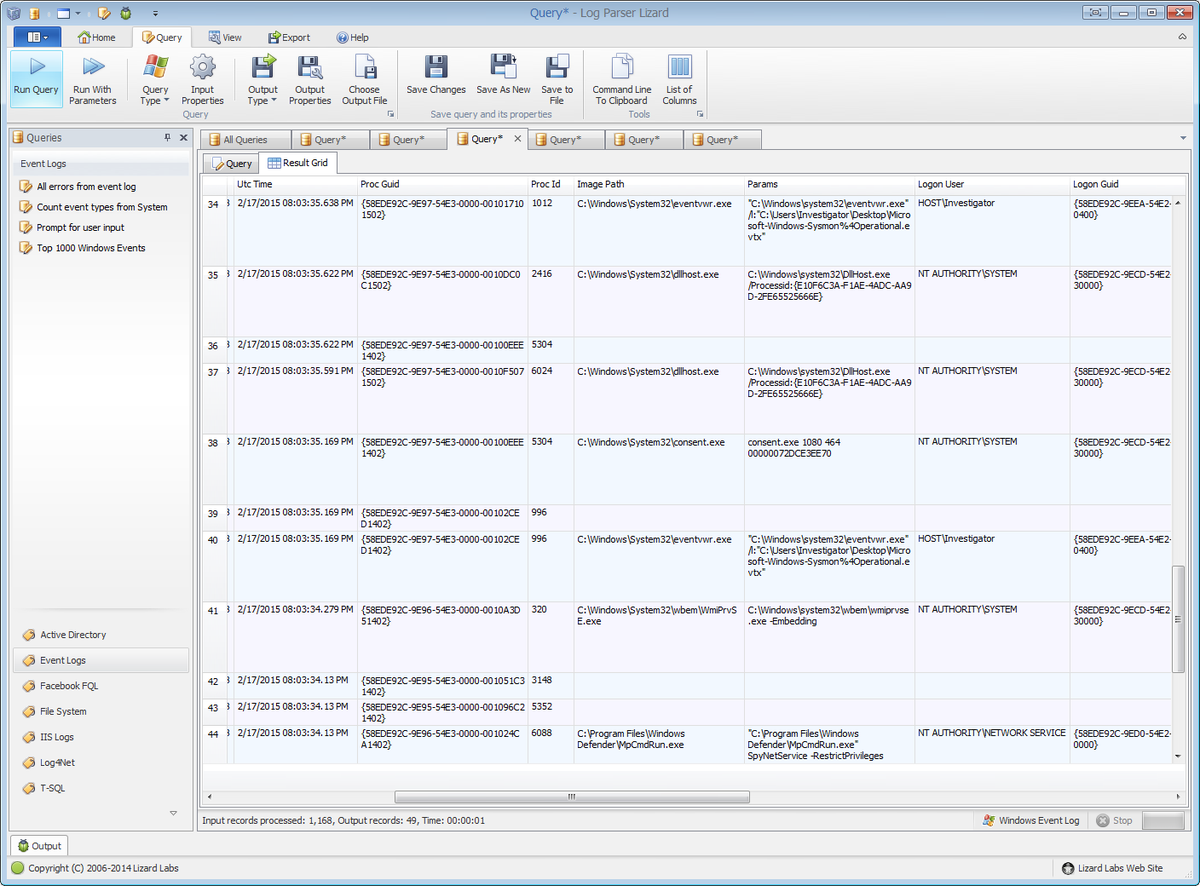 JamesHabben's tweet image. I wrote queries for #logparser to easily split values from #sysmon #evt files
github.com/JamesHabben/sy…
#dfir #infosec