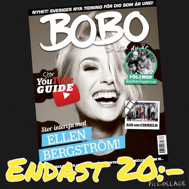 Jag kommer vara med i nästa nummer av "Bobo" där jag pratar fanfiction - missa inte!