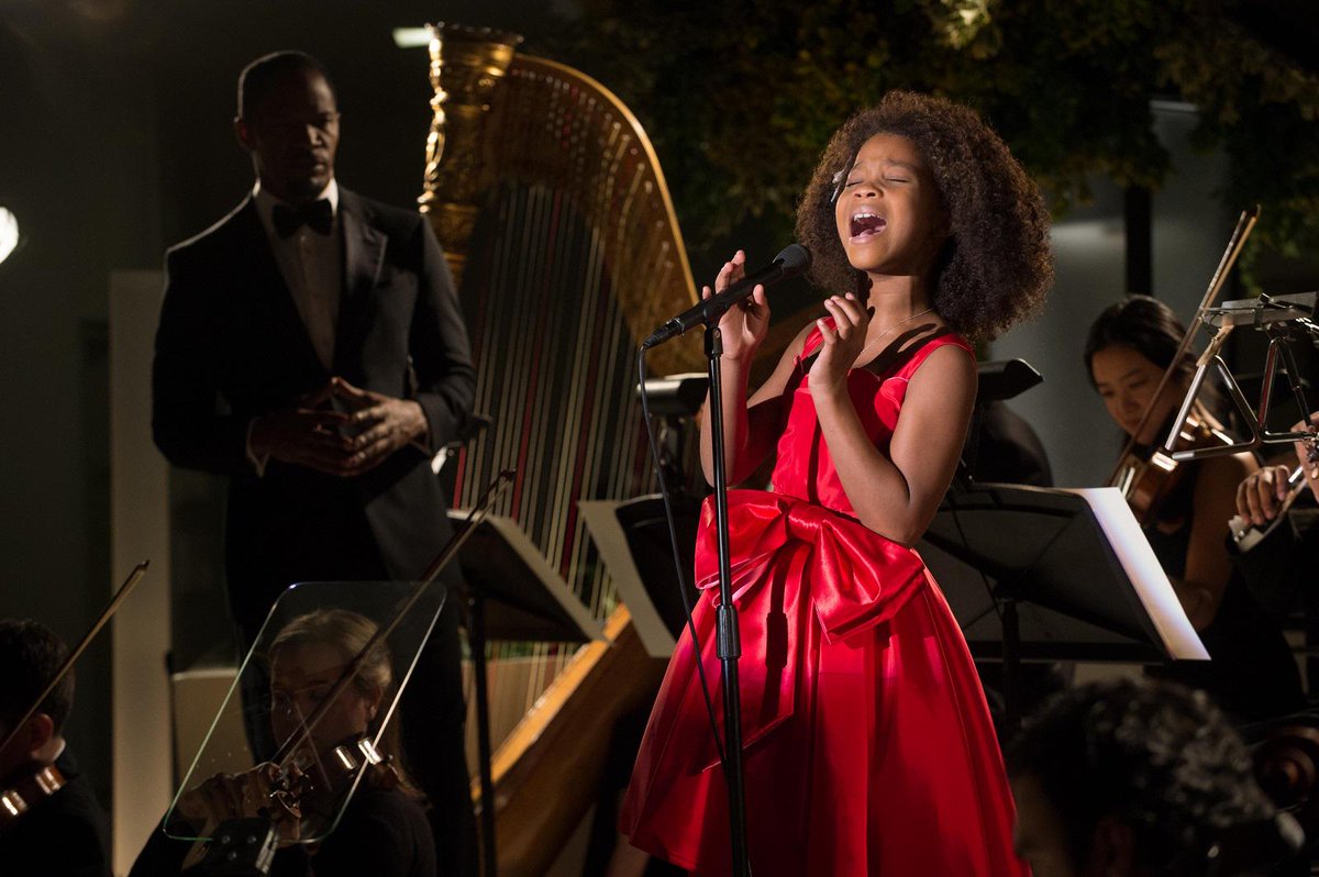 #SingalongSunday: Big dreams becoming real tonight. So, look at me and this _________. #AnnieMovie