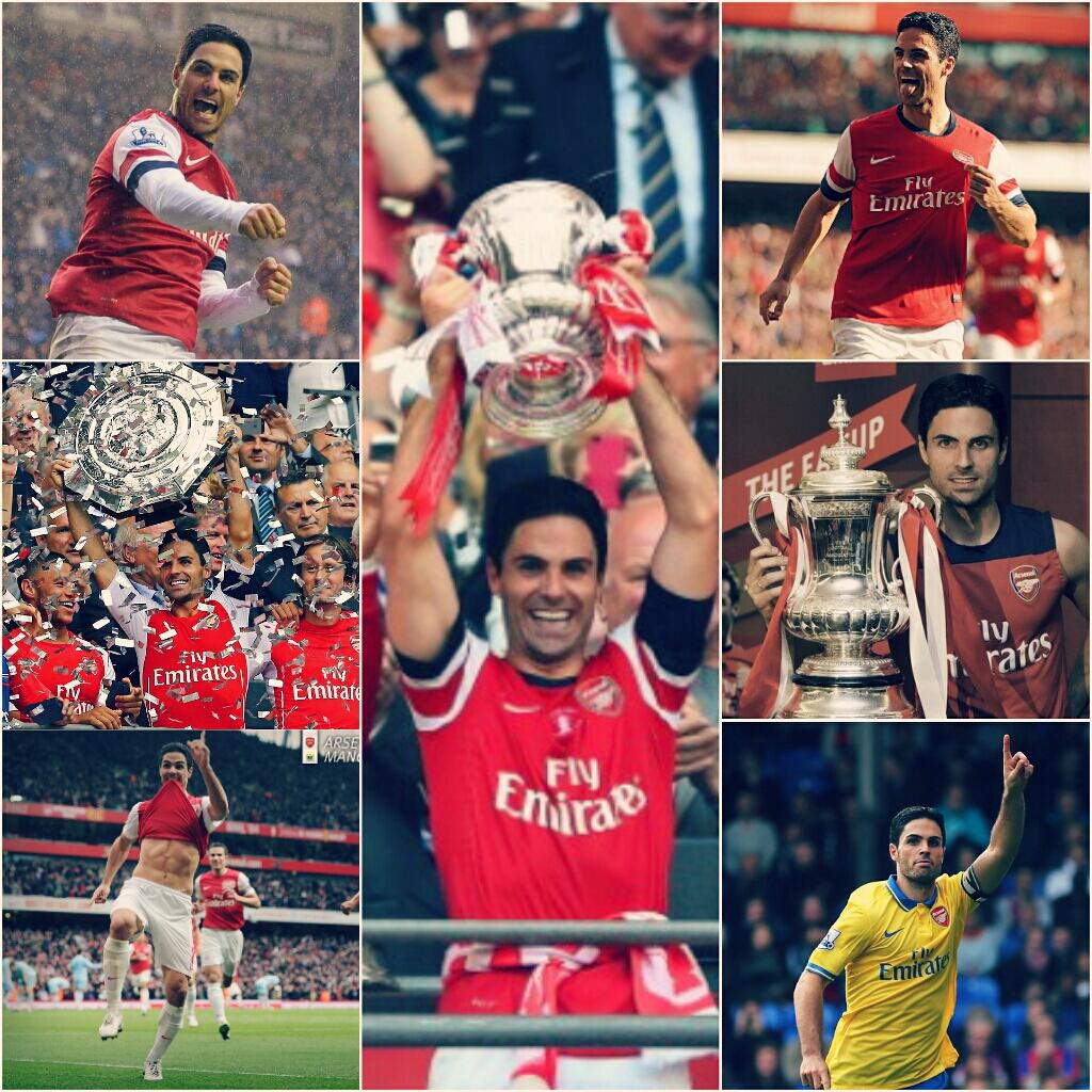 Tomgunner14: Happy 33rd Birthday, Mikel Arteta. 