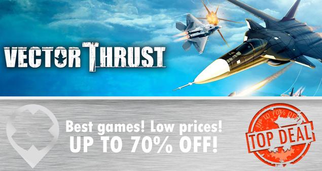 allkeyshop's tweet image. Top Deal: #VectorThrust
From 12.95€ (Early Access)
allkeyshop.com/blog/top-deal-…