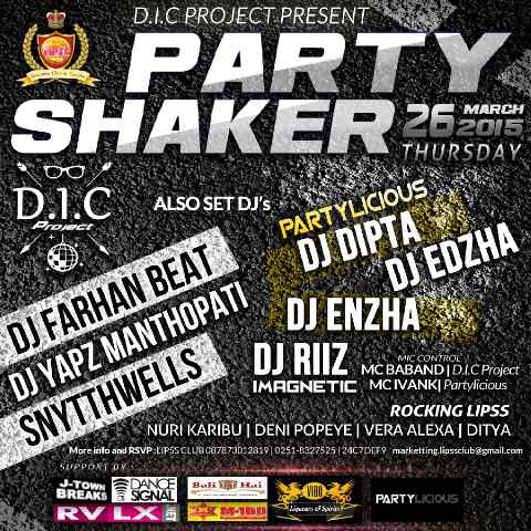 TONIGHT!!! Party again with DJ RIIZ Imagnetic at lipss club bogor, see yoo n come join us guyssss