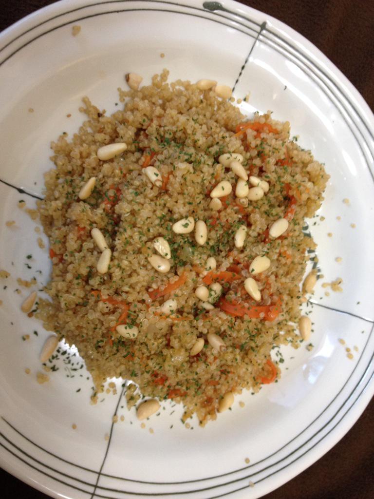 キヌアピラフ作ってみた！