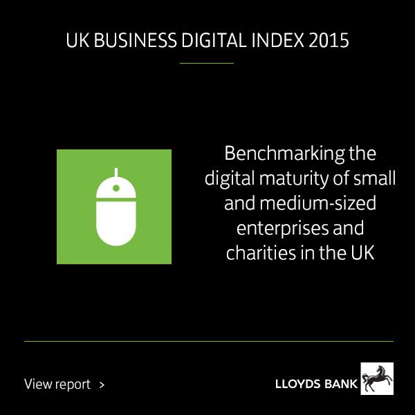Read our 2015 UK #BizDigitalIndex report to see how charities like yours rated lloydsw.co/1BrOywi