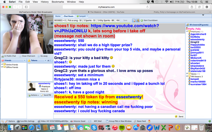 Highest Tipper Contest!! Currently at 550, win my Anal and Squirt videos. I will keep adding to this