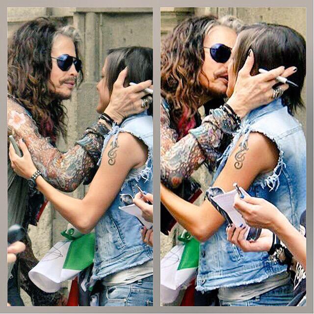 FraTyler's tweet image. Happy Bday to the sweetest rockstar in the world! &amp;lt;3 @IamStevenT @Aerosmith