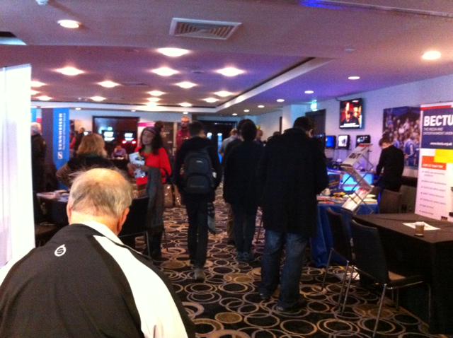 LookListenExper's tweet image. Come and join us at Chelsea football club. Plenty of kit to play with :) #LLEx2015