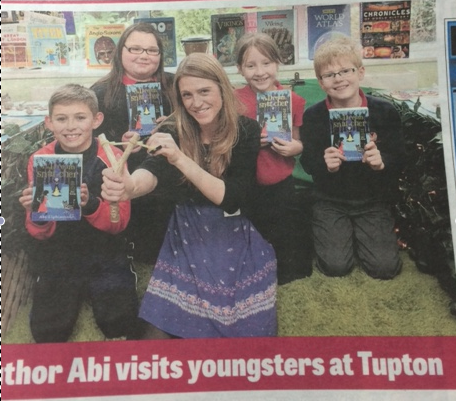TuptonPrimary's tweet photo. @moontrug @WelshDragonParr Look who is in this week's @D_Times! http://t.co/UcGwUGca64