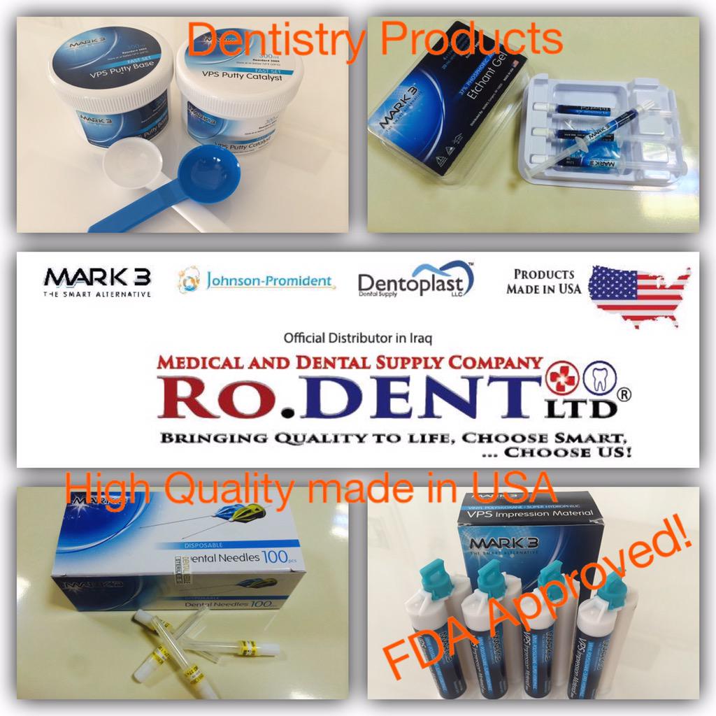 RoDENTltd's tweet photo. High Quality #Mark3 #Dentistry Products Now In #Kurdistan , #MadeInUSA , #FDA Approved http://t.co/6dvjGx4Pn5