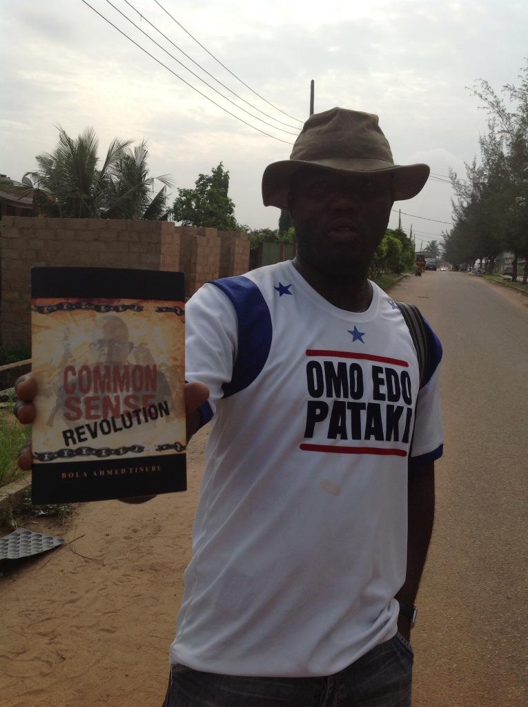 OmoEdoPataki's tweet image. It is #CommonsenseRevolution #VoteNoFight @ApcNigeria #Liberate ursel #PeopleRevolution #VoteAPC #VoteBuhari