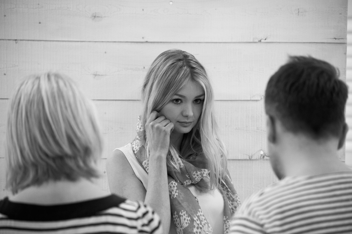StudioBTS's tweet photo. Here's @verityhensey and #DanielPimentel on set today @24studio! #fashion #ladieswear #menswear #photography #canon http://t.co/6seqXGb4eQ