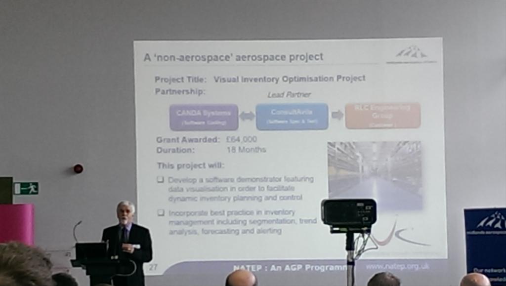 And we get a mention in Mr Peter Knight's presentation <a href="/NATEP_Programme/">NATEP</a> with our inventory project