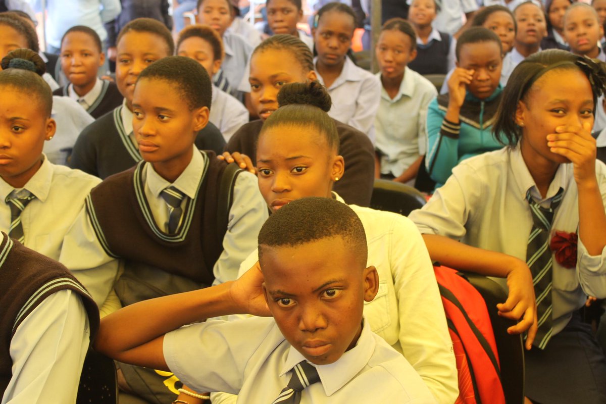 MahumaG's tweet photo. As part of the TB Awareness Campaign, Get Down Productions visited Saint Teresa Secondary School and it was great! http://t.co/V2lf3k5hKG