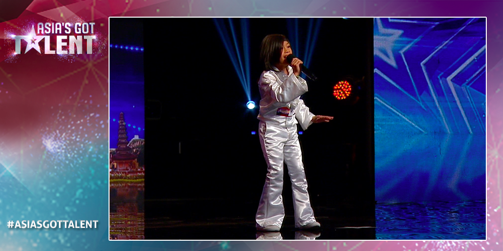 asiasgottalent's tweet photo. Wow, little Angelico can SING! Headed back to the Philippines with #4Yeses!! #Congrats #MiniElvis #AsiasGotTalent http://t.co/lqz2BYpWN4