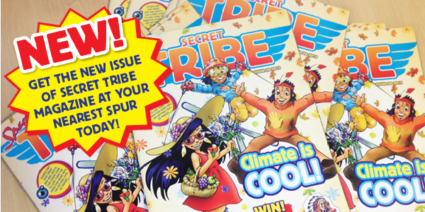 SpurRestaurant's tweet photo. Our latest Secret Tribe Magazine is in stores now and weβre talking climate! #SpurTribe http://t.co/KCwOKt9X4g