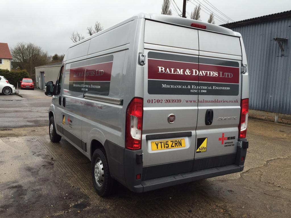 BizImageDan's tweet image. Balm &amp;amp; Davies Ltd van this morning @BizImageAndy @BizImageTaylor @BizImagePromo