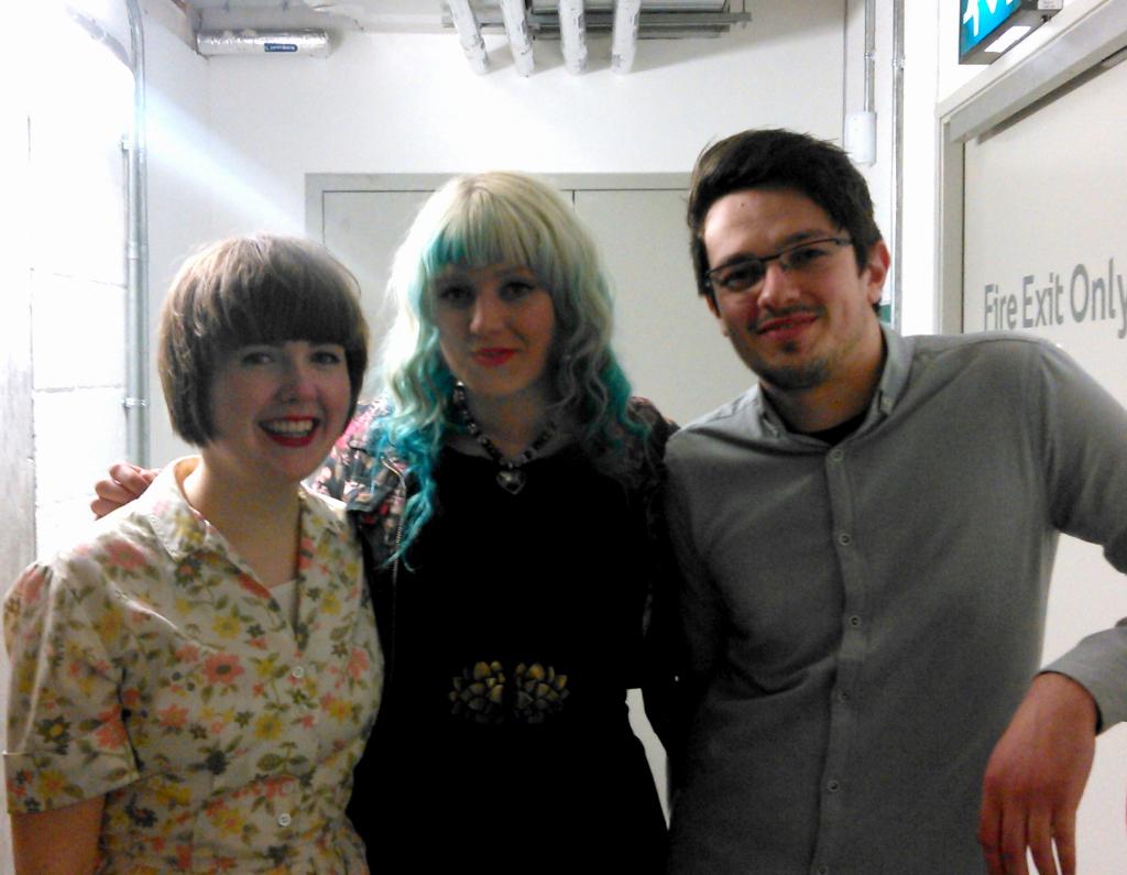 TheSaltFlats's tweet photo. Chilling backstage before we play a set at The Arts In Business winners' showcase #aabniawards @arts_businessni http://t.co/vavaq1fq1Q