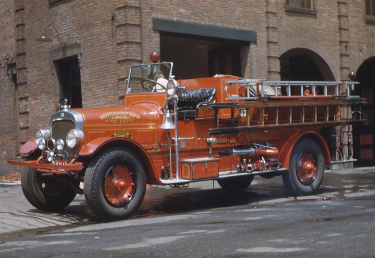 1924 Seagrave Engine #tbt #NorthamptonMA #VintageApparatus