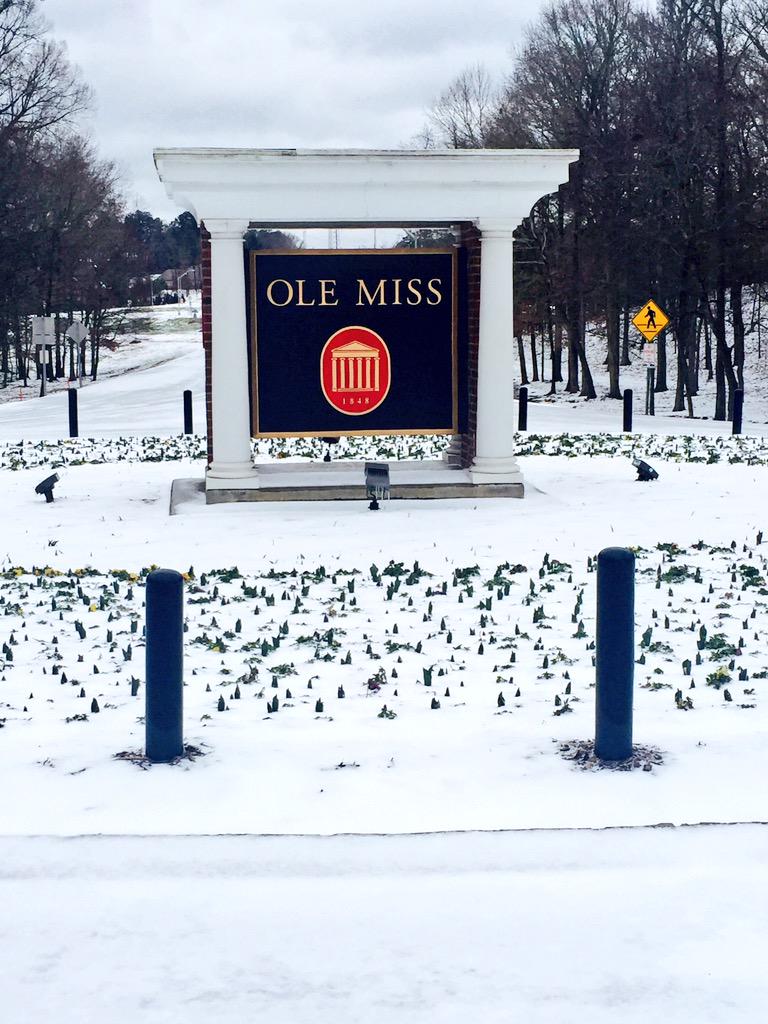 kencrain's tweet image. .The month of March in Mississippi. @OleMissRebels