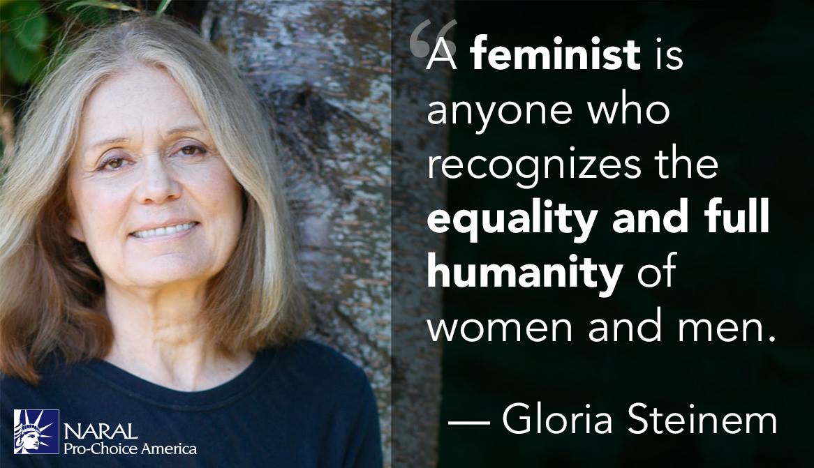 Happy (belated) Birthday, Gloria Steinem. 