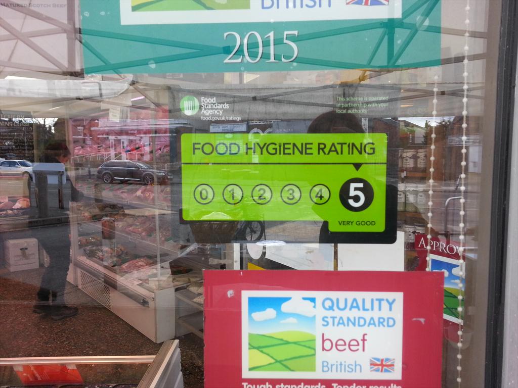 All 3 shops hold a 5 star rating after a recent visit from the environmental health with a glowing report👍