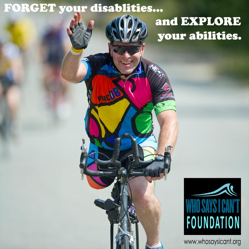 WSICFoundation's tweet image. Want to help us give an arm or a leg?  @WSICFoundation  whosaysicant.org/support