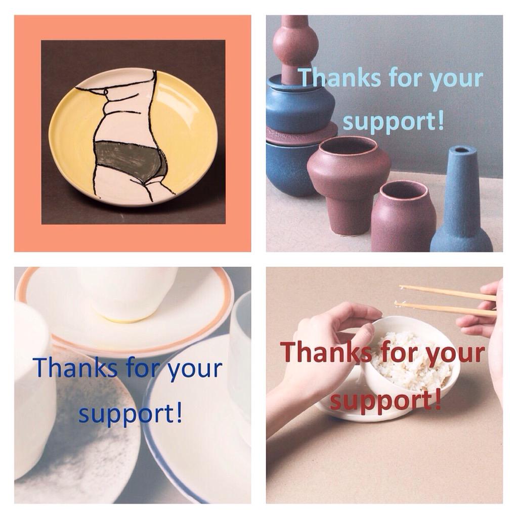 CSMCeramics2015's tweet photo. THANK YOU FOR ALL THE SUPPORT SO FAR LADIES + GENTS! We're working hard towards our degree show, so watch this space! http://t.co/rbsn4r0ra8