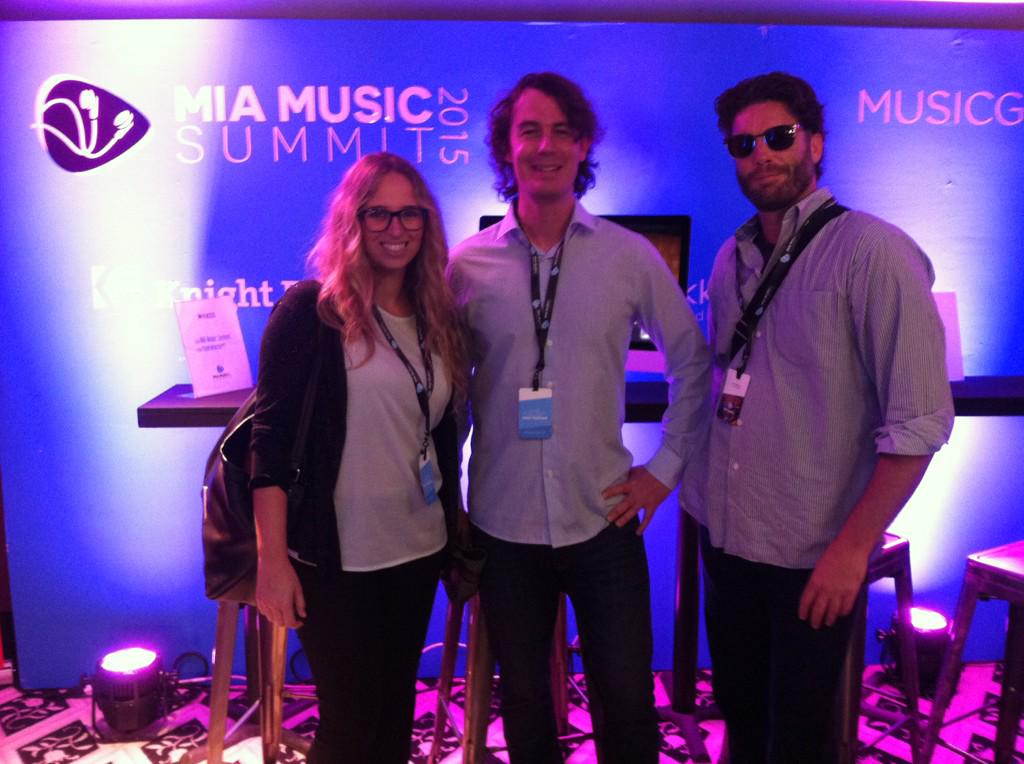 #MIAMusicSummit where Silicon Valley &amp; Miami Music Rock Together. Music inspired tech startups! <a href="/senzari/">Senzari</a> <a href="/knightfdn/">Knight Foundation</a>