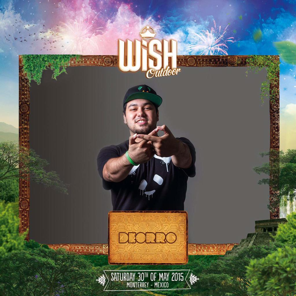 DeorroMexico's tweet photo. DEORRO REGRESA A MEXICO PARA PRESENTARSE EN "Wish Outdoor"! http://t.co/BlM0U5TCCs