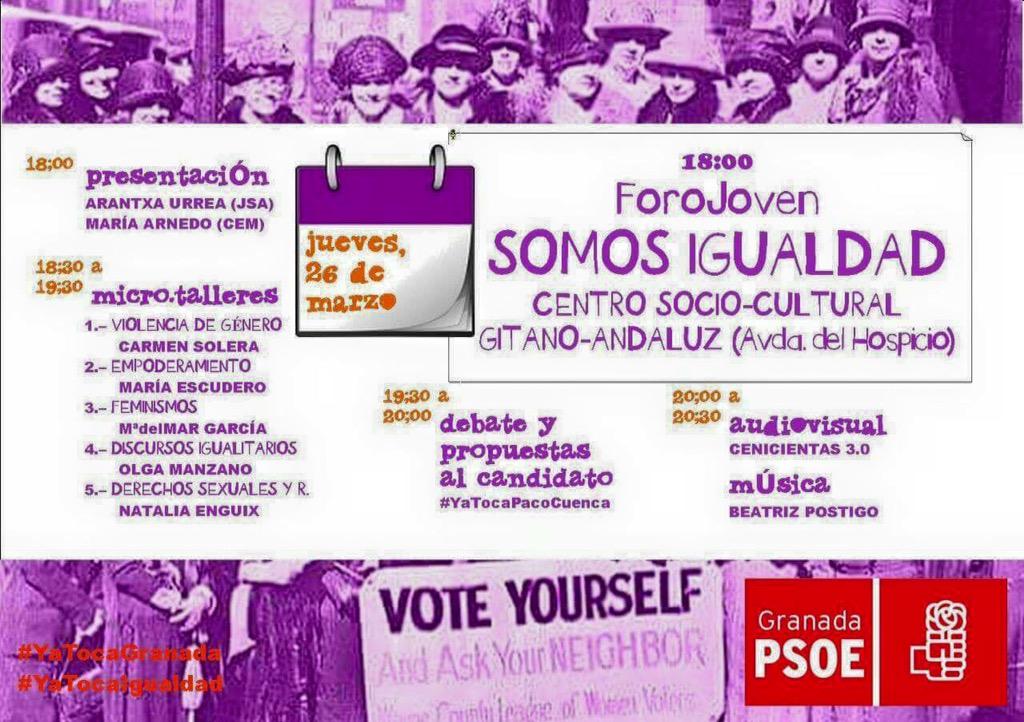 Asistiendo al #ForoJoven Somos Iguales, organizado por compañeros de <a href="/Jsagr/">Javid sagr</a> <a href="/beaphidalgo/">Beatriz Postigo</a> <a href="/lrwday/">Lú Ros</a> <a href="/ramonmcasas/">Ramón MC #ForzaDépor</a>