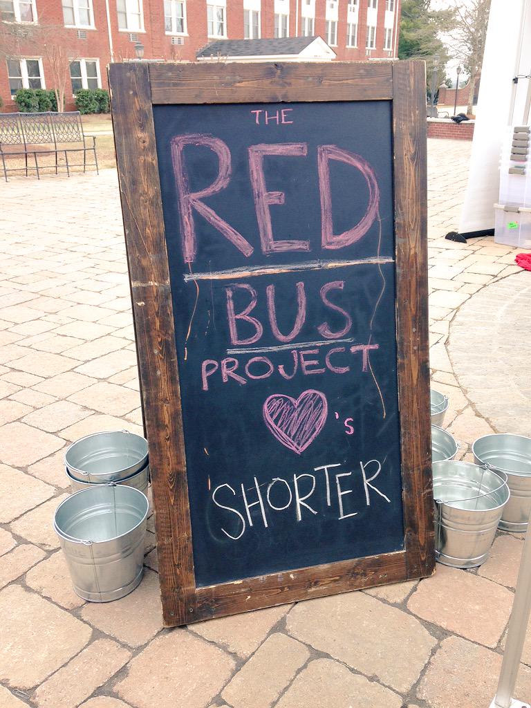 HawkAdmissions's tweet photo. and we love the Red Bus‼️ #RedBusatSU #redbusproject http://t.co/YAbW1WlMB1
