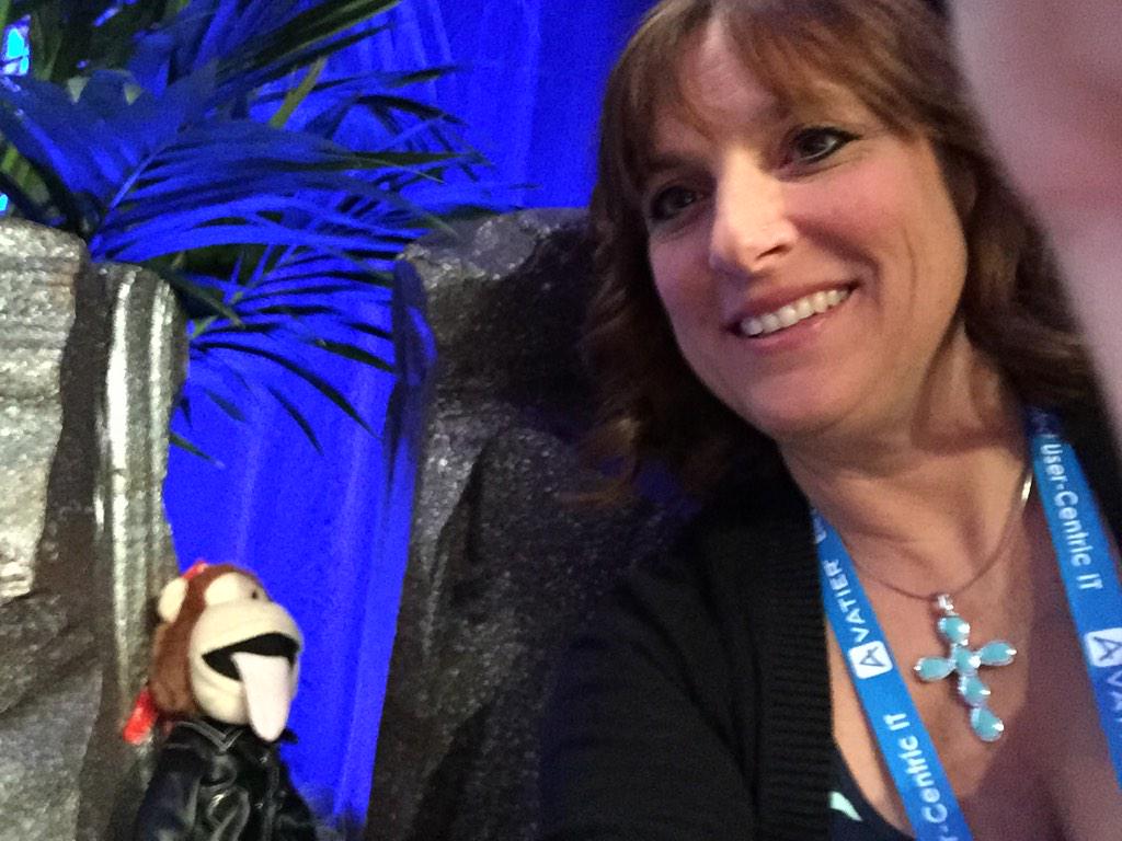 pwestbury's tweet photo. Look who I spotted! #hdi3twolf #hdiconf2015 http://t.co/I0jGihNFhq
