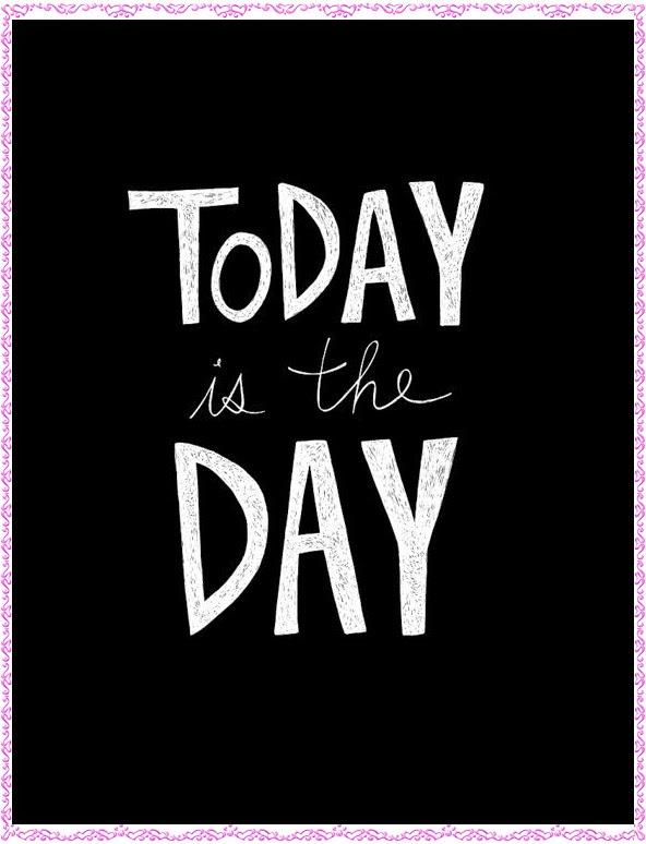 InFourWords's tweet image. #InFourWords: Today Is The day!