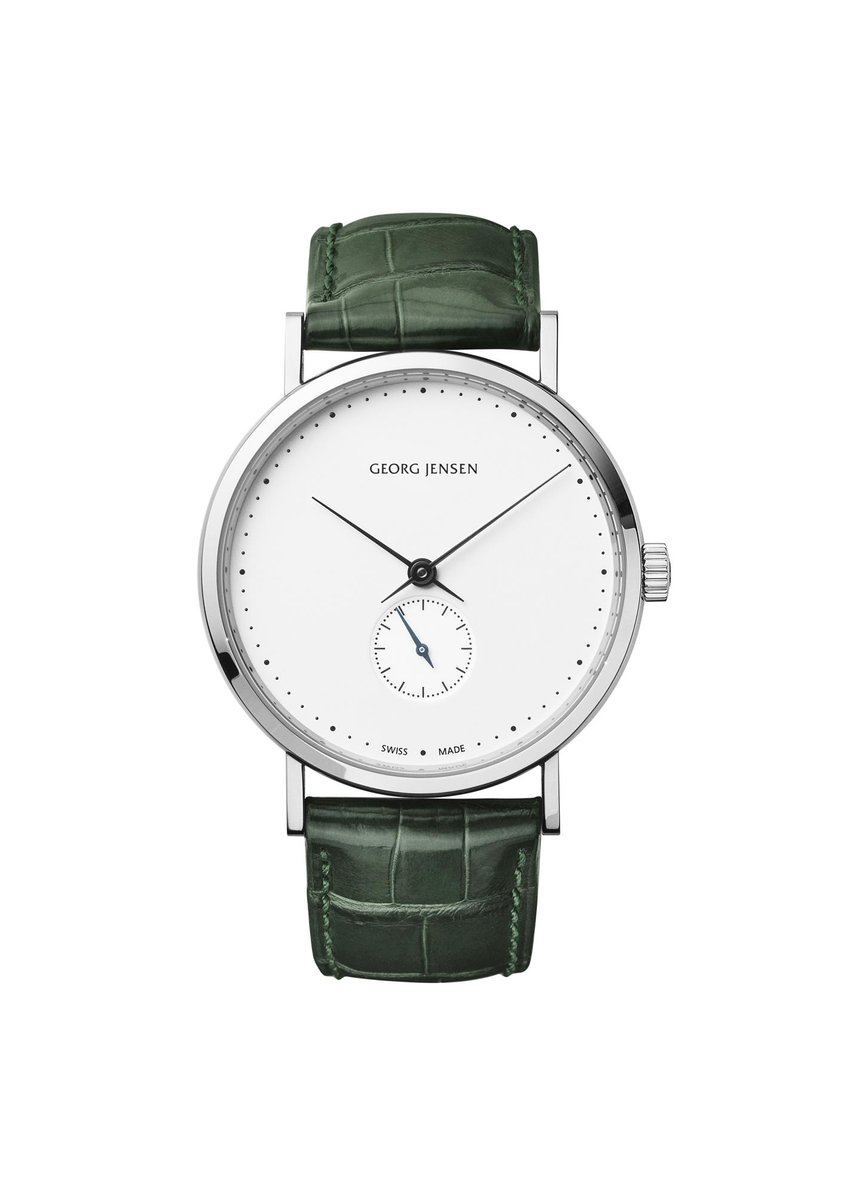 ChronosMagazine's tweet image. Baselworld 2015. Updated 38mm stainless steel Koppel men’s watch from George Jensen. hubs.ly/y0DLrs0