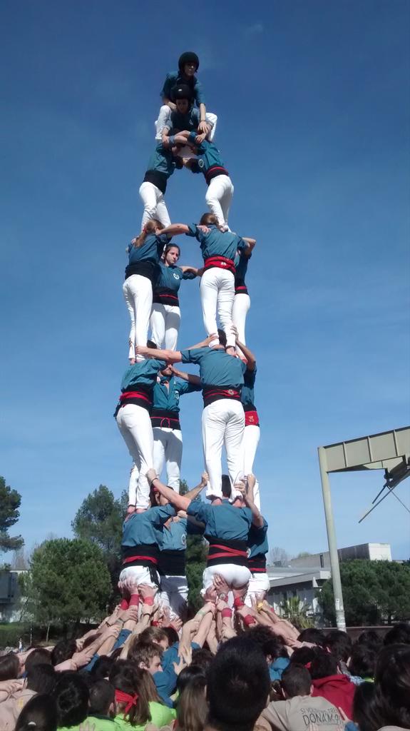 A segona ronda, 4 de 7 descarregat!!! #20AnysGanàpies #castellers #UAB
