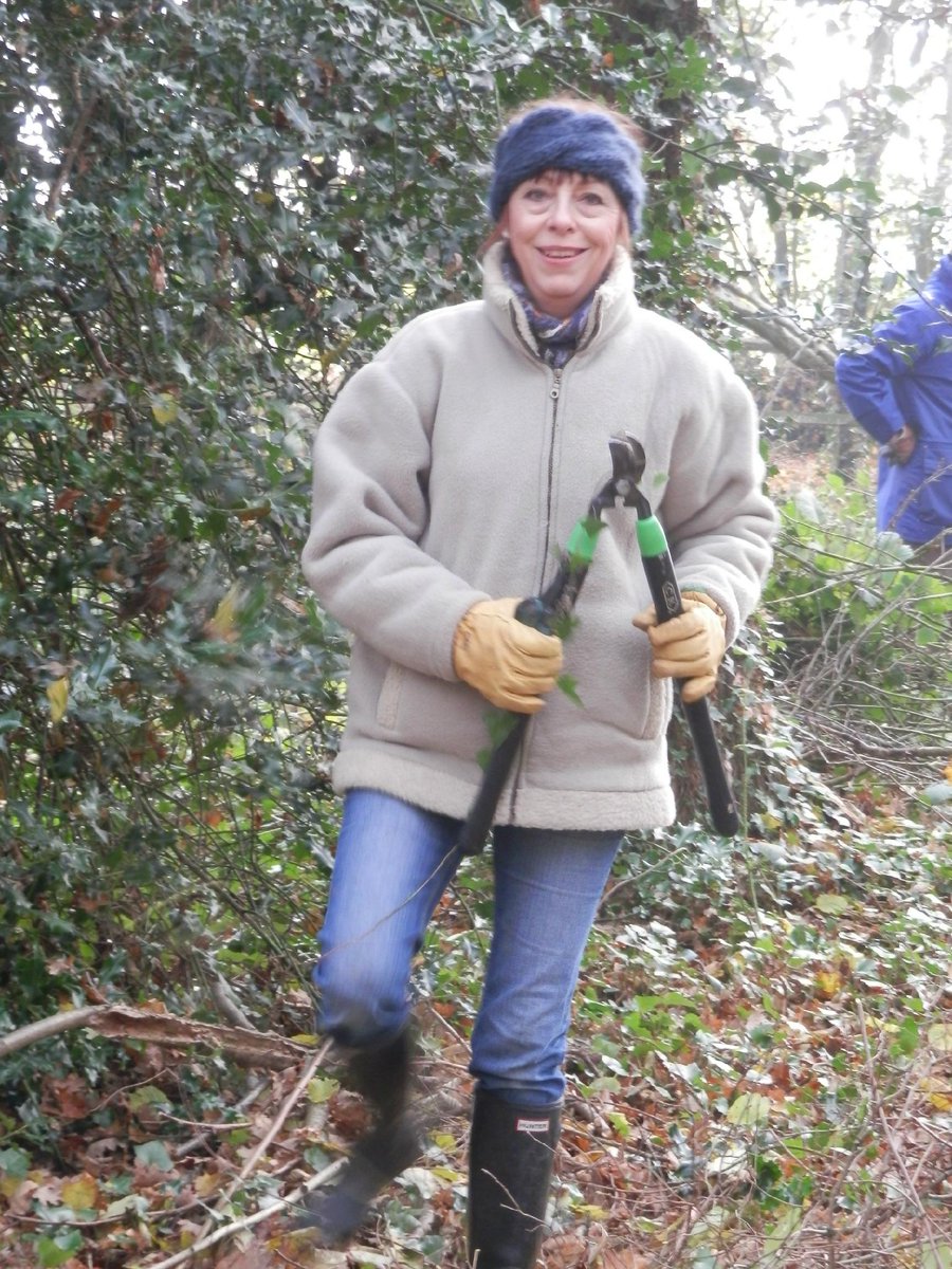 chichesterharbo's tweet photo. @chiharbour Ranger and @friendsch #volunteers had a work party to tidy up @MaybushCopse. #LandscapesForLife  #AONB http://t.co/b3uZaaWruF