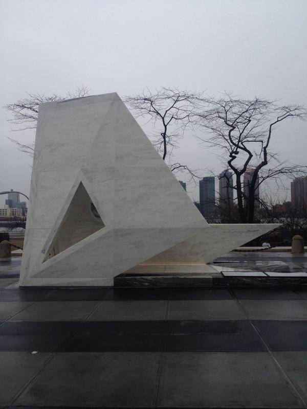 africartmarket's tweet photo. The @arkofreturn - a permanent memorial at the @UN to honour the victims of #Slavery, designed by @RodneyJELeon http://t.co/s9CMSj90p0