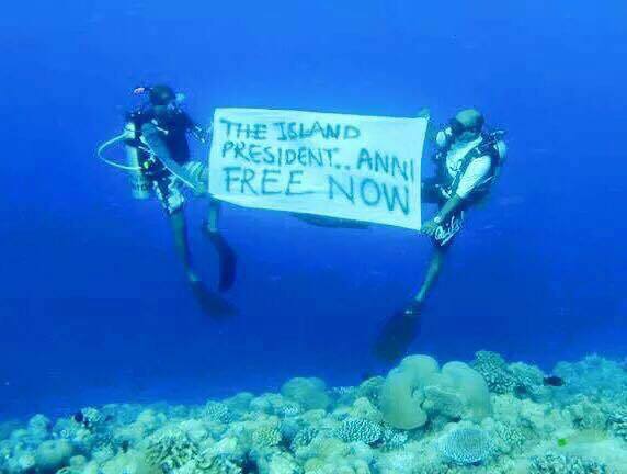 Pls sign 2 free #OceanAdvocate #Nasheed!