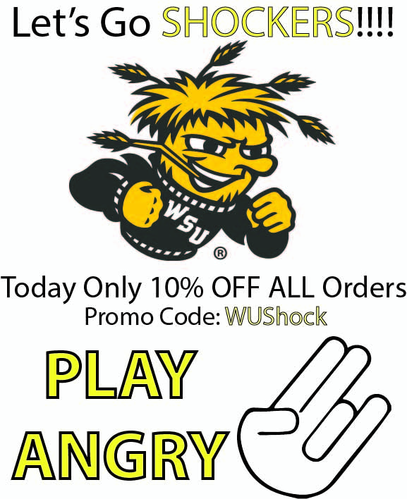 ChamberFlags's tweet image. Let's go @Wu_Shock!! Special @ShockersNation discount!! Today only! mfgservs.com Play Angry @ShockerHoops!!