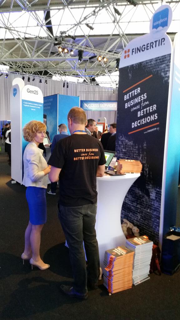 fingertipltd's tweet photo. Smart, efficient and agile #Decision-making. Welcome to meet us at #Booth132. #SalesforceWorldTour #Amsterdam #SDM http://t.co/7PVBUSa8IH