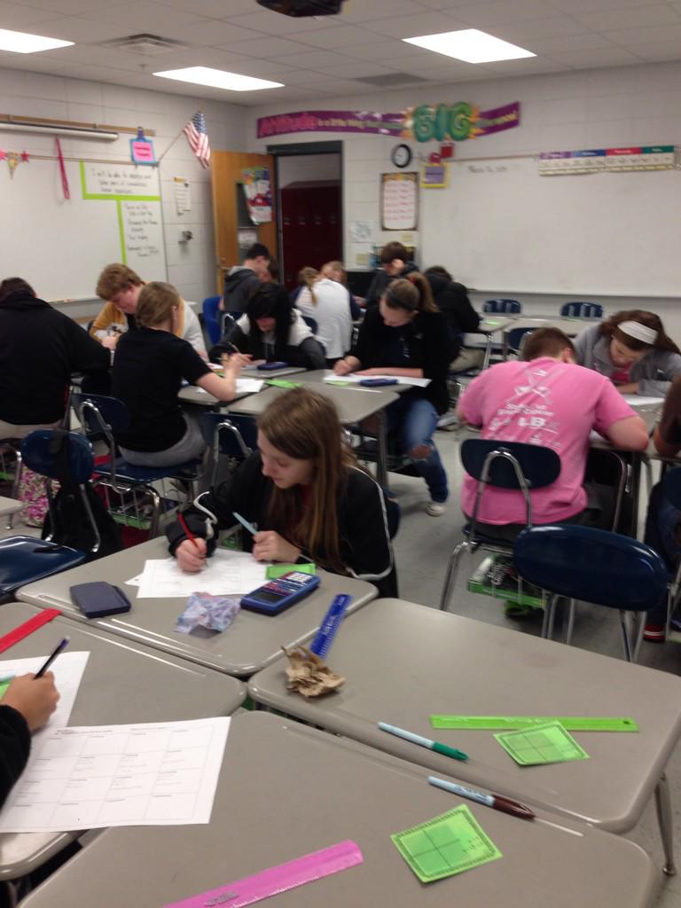LeonnaILay's tweet photo. Reviewing for the systems of equations test with a task card around the room.
@BoyleEagles http://t.co/aF7RBILY6B