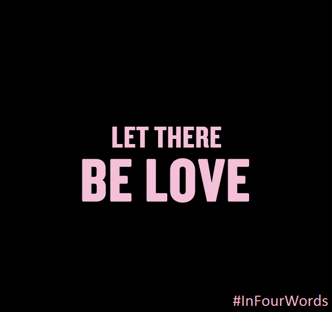 InFourWords's tweet image. #InFourWords