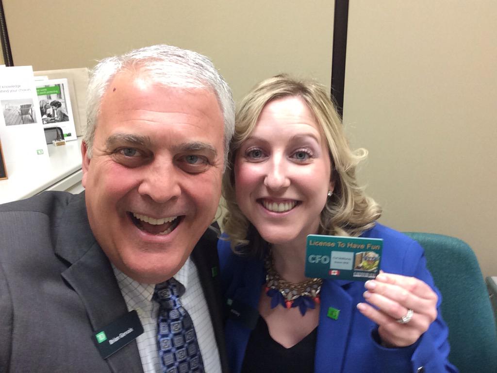 BrianGervaisYYC's tweet photo. Hey @JennyLipton_TD  the #CFO @ashleyleriche in #FtMcMurray is ready to go!! #HTWW1 http://t.co/QcMdkXRqlG