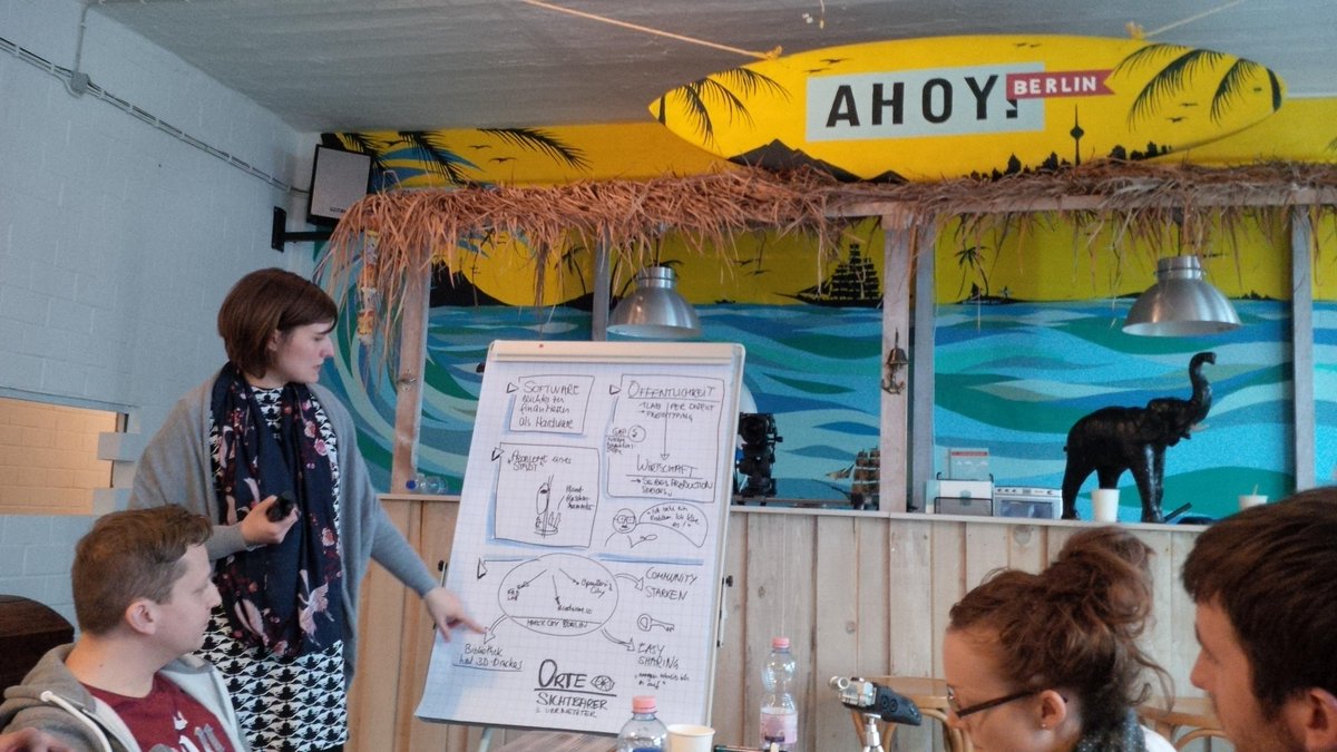 BerlinPartner's tweet image. Berlin ist ein guter Platz für #Maker! #BerlinPartner live vom #MakerCity Workshop der @TSBBerlin