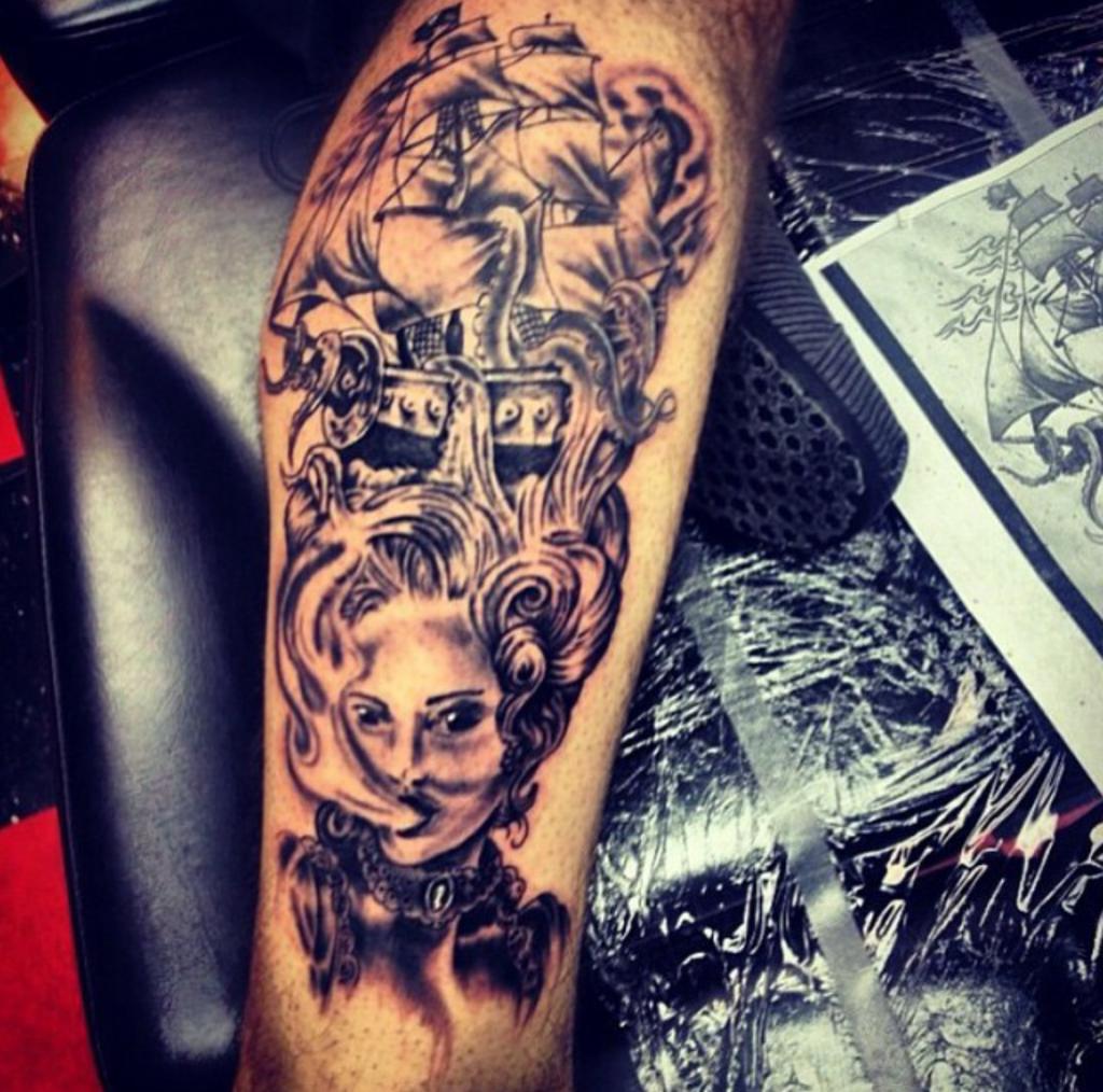 PostYourInk's tweet image. Awesome piece sent to us by Jarred Seth out of Massachusetts