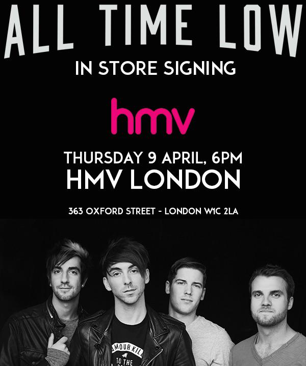 Join us at @HMVtweets in London for a special in-store signing! Tickets available at hmv.com/hmvlive/all-ti…