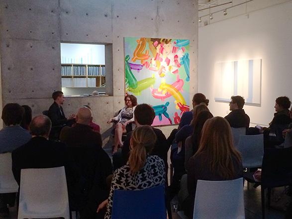 PageBondGallery's tweet photo. Thanks to everyone who came this week to the conversation with Philip Hinge and Lisa Freiman. #VCUarts #RVA #VCUICA http://t.co/9ztxHddc1E